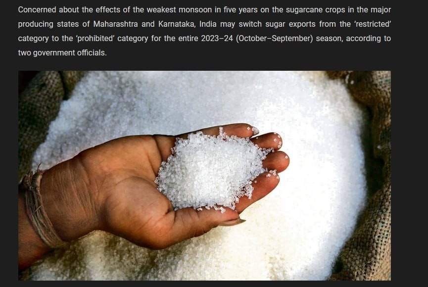 شوک تلخ به بازار شکر