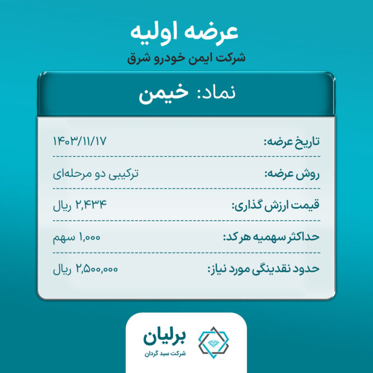 عرضه اولیه خیمن